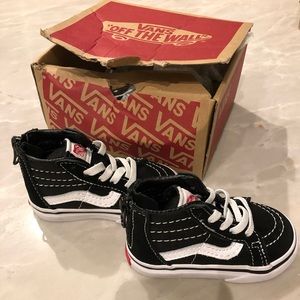 Baby size 4 SK-8 Hi Top Vans Sneakers. Brand New!